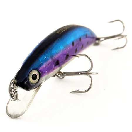 Vintage Yo-Zuri/Duel Yo-Zuri Emperor Minnow S11, 2/3oz C130 Rainbow Trout fishing lure #11878