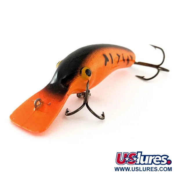 Vintage Lindy / Little Joe  Lindy Shadling UV, 3/16oz Orange Tiger fishing lure #11885