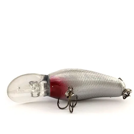 Vintage Renegade Crank, 1/3oz Silver / purple fishing lure #11890