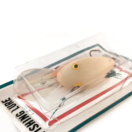 Kmart Kresge #K12, 1/2oz White / Orange fishing lure #11893