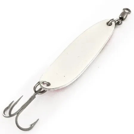 Vintage Luhr Jensen Krocodile Die #3 UV, 1/3oz Pink Pearl fishing spoon #11894