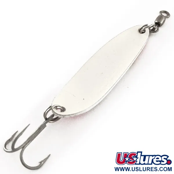 Vintage  Luhr Jensen Krocodile Die #3 UV, 1/3oz Pink Pearl fishing spoon #11894