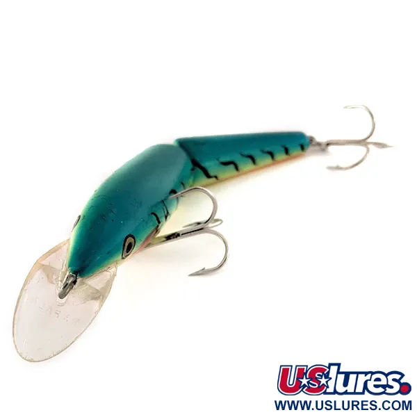 Vintage Rapala Shallow Jointed J-13 FT, 2/3oz FT (Fire Tiger) fishing lure #11909