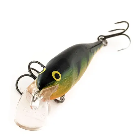 Vintage Rapala Shallow Shad Rap 09, 2/5oz Fire Tiger fishing spoon #11907