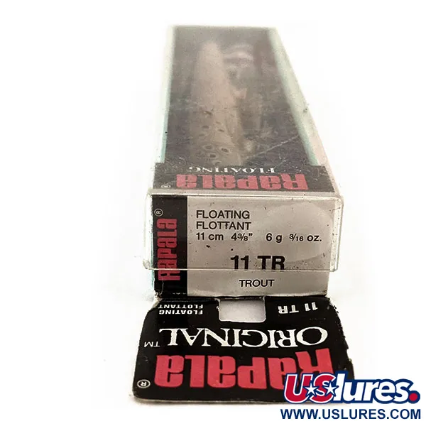 Rapala Original Floater F11, 3/16oz TR (Trout) fishing lure #11908