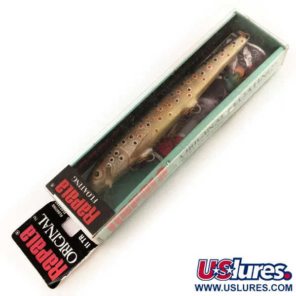 Rapala Original Floater F11, 3/16oz TR (Trout) fishing lure #11908