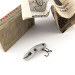   Flatfish F4 Helin Tackle, 3/64oz SL (Silver) fishing lure #11911