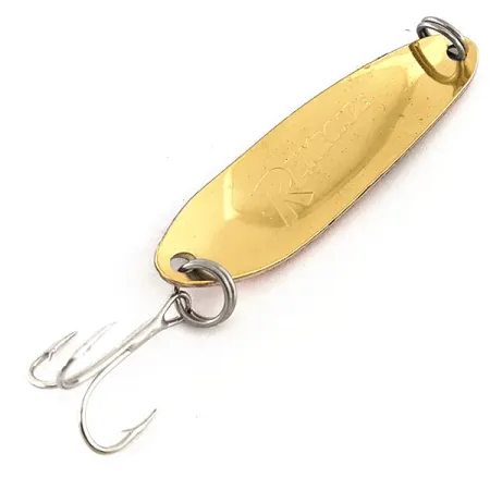 Vintage Renegade Crystalina Spoon, 1/3oz Gold / Black fishing spoon #11927