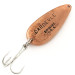 Vintage  Eppinger Dardevle SpinnieDardevle Spinnie, 1/3oz Copper fishing spoon #11929