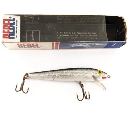 Rebel Floater F9, 3/16oz Silver fishing lure #11932