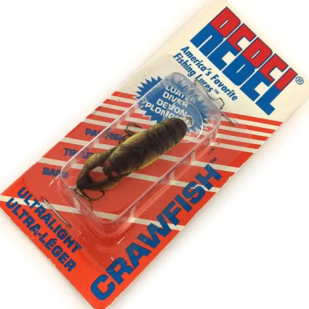 Rebel Crawfish, 3/32oz fishing lure #11934