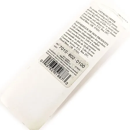  Luhr Jensen P.J. POP Wooden, 3/5oz Pearl / Red fishing lure #11935