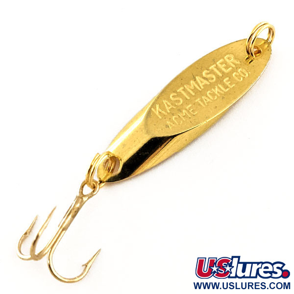 Vintage  Acme Kastmaster , 1/8oz Gold fishing spoon #11948