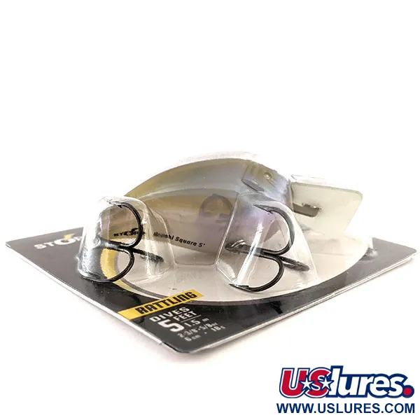 Storm Arashi Rattling Square 5, 2/3oz Ghost fishing lure #11953