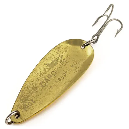 Vintage Eppinger Dardevle Dardevlet , 3/4oz Five of Diamonds fishing spoon #11970