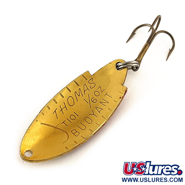 Vintage   Thomas Buoyant, 3/16oz Golden Trout fishing spoon #11974