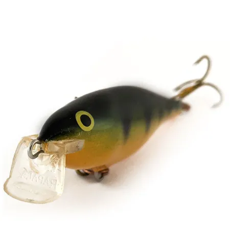 Vintage Rapala Shallow Shad Rap 08, 1/3oz Fire Tiger fishing lure #11977