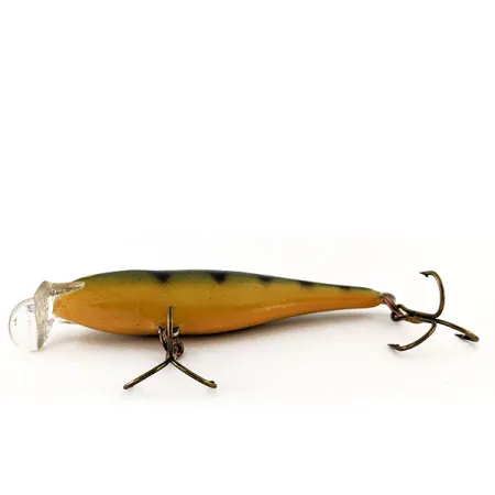 Vintage Rapala Shallow Shad Rap 08, 1/3oz Fire Tiger fishing lure #11977