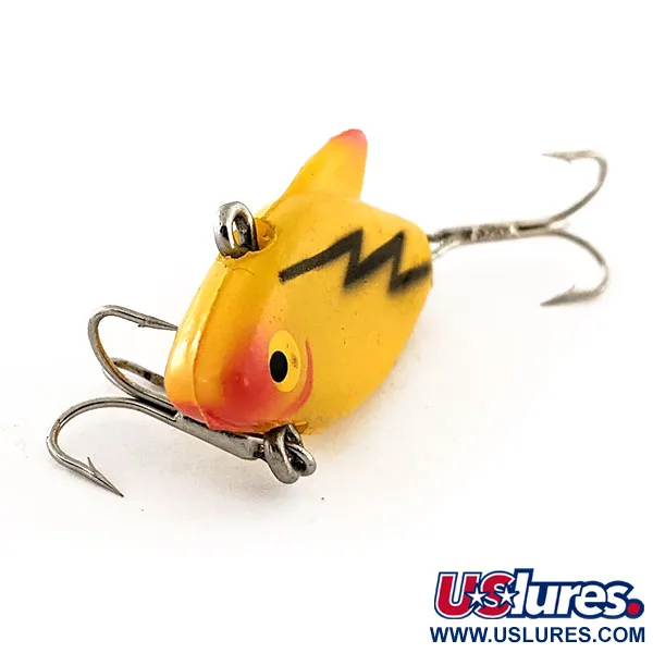 Vintage   Kmart Kresge #41, 3/16oz Yellow / Black fishing lure #11988