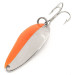 Vintage  Seneca Little Cleo, 1/4oz Nickel / Orange fishing spoon #12011