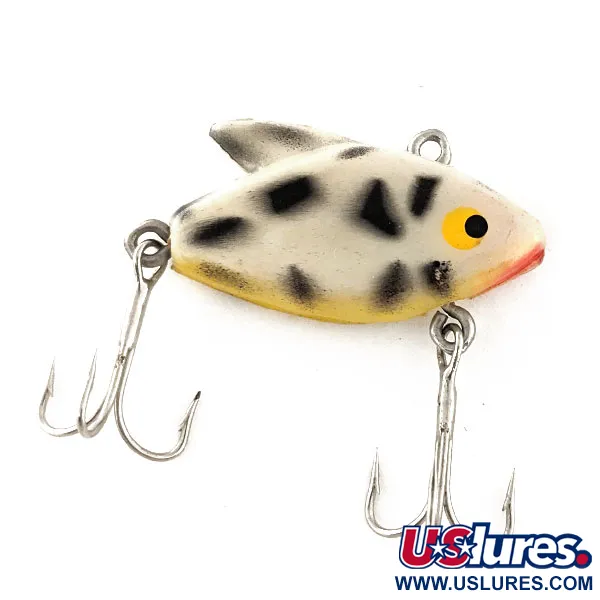 Vintage   Kmart Kresge #41, 3/16oz White / Black fishing lure #12013