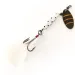 Vintage   Worth #301, 1/3oz gold/black/white spinning lure #22059