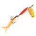 Vintage   Worth #301, 1/3oz Red/gold spinning lure #16535