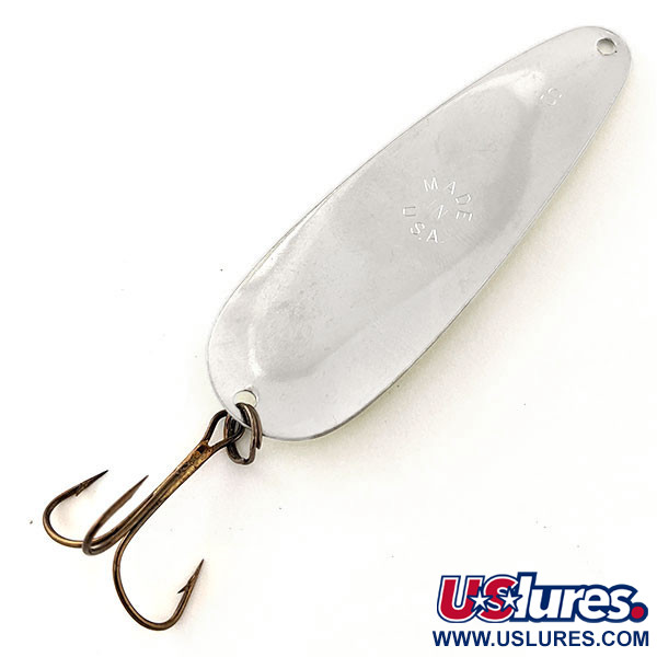   Worth Chippewa Steel Spoon UV, 3/5oz Yellow/silver fishing spoon #17454