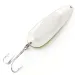   ​Worth Chippewa Steel Spoon UV, 1oz Hammered Nickel / Green fishing spoon #14447