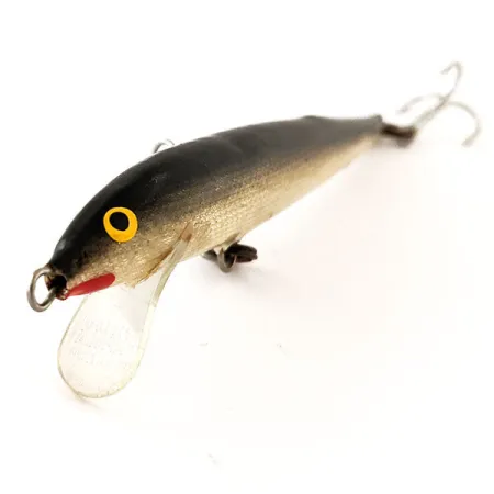 Vintage Rapala Original Floater F9, 1/8oz S (Silver) fishing lure #12031