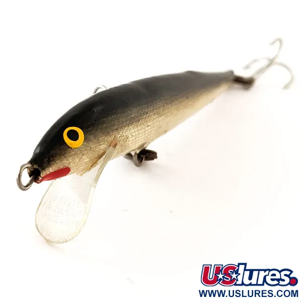 Vintage Rapala Original Floater F9, 1/8oz S (Silver) fishing lure #12031