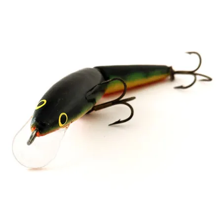 Vintage Rapala Jointed J -11, 1/3oz Fire Tiger fishing lure #12032
