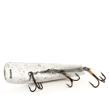 Vintage Kmart Kresge #318, 1/4oz Silver fishing lure #12047