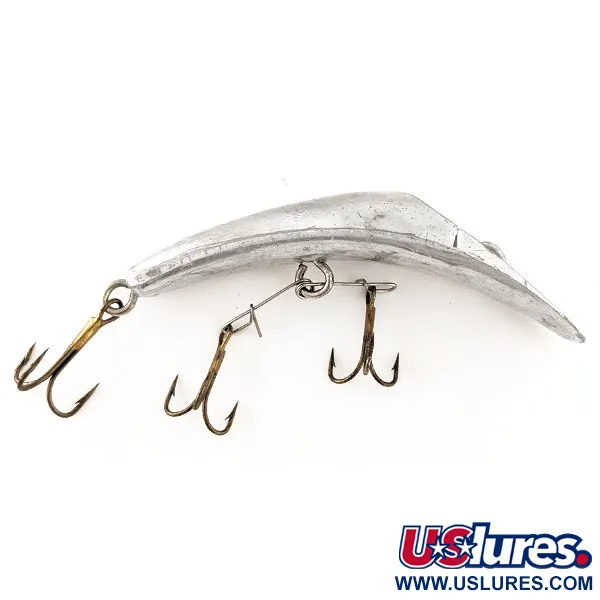 Vintage   Kmart Kresge #318, 1/4oz Silver fishing lure #12047