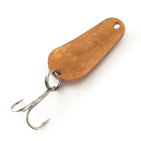 Vintage Aeroplane Spinner  Aero, 1/4oz Copper fishing spoon #12052