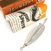   Weedless Johnson Silver Minnow, 2/5oz Silver / Silver Plated fishing spoon #12059