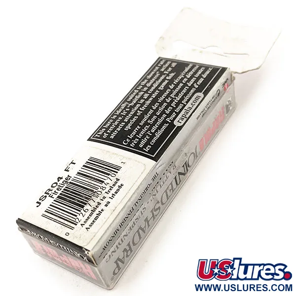 Rapala Shad Rap Jointed RS 04, 3/16oz FT (Fire Tiger) fishing lure #12060