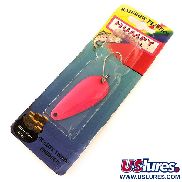   Rainbow Plastics Humpy Special UV, 1/4oz Fluorescent Pink fishing spoon #12077