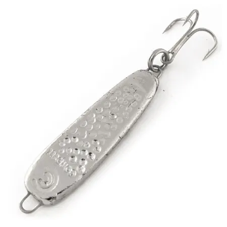 Vintage Cotton Cordell CC Spoon Jig Lure, 2/5oz Silver fishing spoon #12092