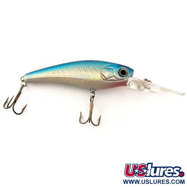 Vintage   Cotton Cordell Deep Minnow, 1/4oz Rainbow Light Blue fishing lure #12096