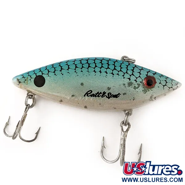 Vintage   Cotton Cordell Ratt'l Spot​ G-Finish coating, 1/2oz G Finish Reflective Coating fishing lure #12102