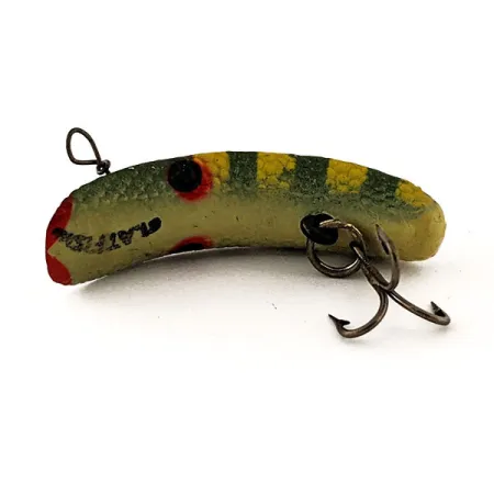 Vintage Yakima Bait FlatFish F3, 1/32oz Frog fishing lure #12109