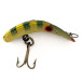 Vintage  Yakima Bait FlatFish F3, 1/32oz Frog fishing lure #12109