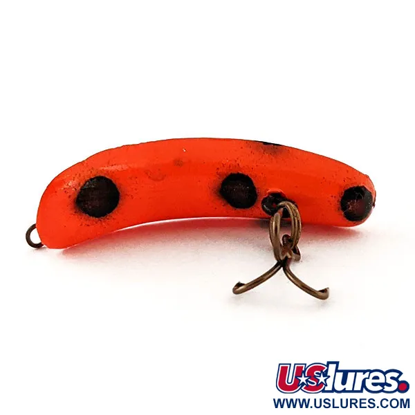Vintage  Yakima Bait FlatFish F3, 1/32oz Red / Black fishing lure #12110