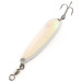 Vintage  Luhr Jensen Krocodile Die #5, 1oz White Pearl fishing spoon #12113
