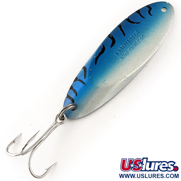 Vintage Acme Kastmaster , 2oz Light Blue / Nickel fishing spoon #12138