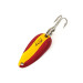 Vintage  Eppinger Dardevle Skeeter, 1/32oz Red / Yellow / Nickel fishing spoon #12153