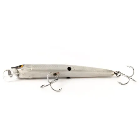 Vintage Bass Pro Shops Tourney Special Minnow, 1/2oz Silver fishing lure #12155