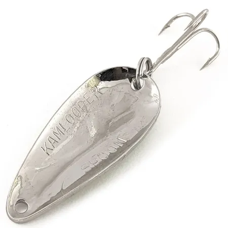 Vintage Acme Kamlooper, 2/5oz Green / Nickel fishing spoon #12168