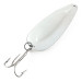 Vintage  Worth Crown Royal, 1/2oz White Pearl / Nickel fishing spoon #12170